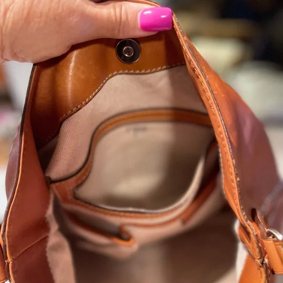 Michael Kors Astor Studded Shoulder Handbag USED - Picture 14 of 16